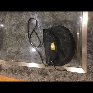 Marc Jacobs black leather cross body
